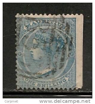 MAURITIUS  - 1863-70  Yvert # 39 - USED (large Imperforate Margin At Right) - Mauritius (...-1967)