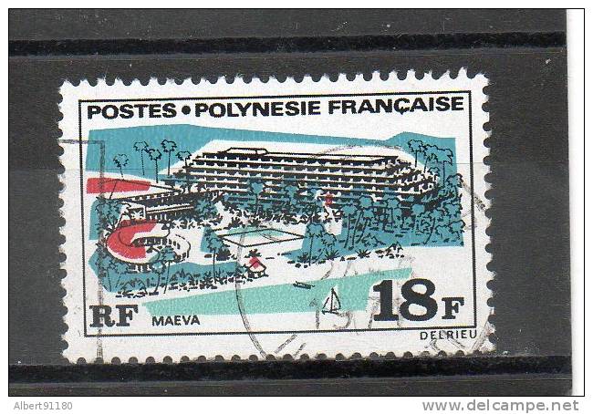 POLYNESIE Maéva 18f Polychrome 1970 N°75 - Oblitérés
