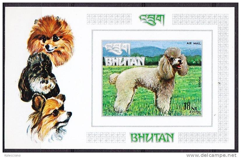 Bhutan 1973 Yv. HB 52 Non Perforated, Dog Breeds (III) MNH - Bhutan