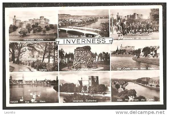 Inverness Multiview Real Photograph 1964 - Inverness-shire