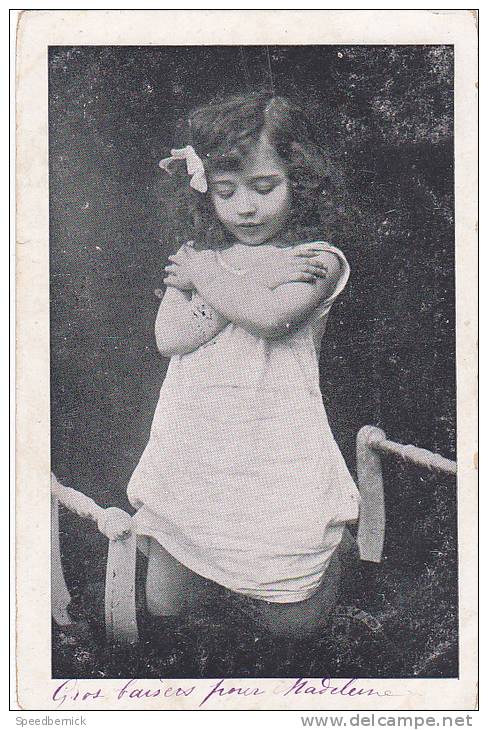 18314 Carte Enfant ;  Sans éditeur . Prière , 1905 - Autres & Non Classés
