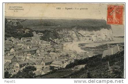 76 - YPORT - Vue Générale- Le Littoral - Yport
