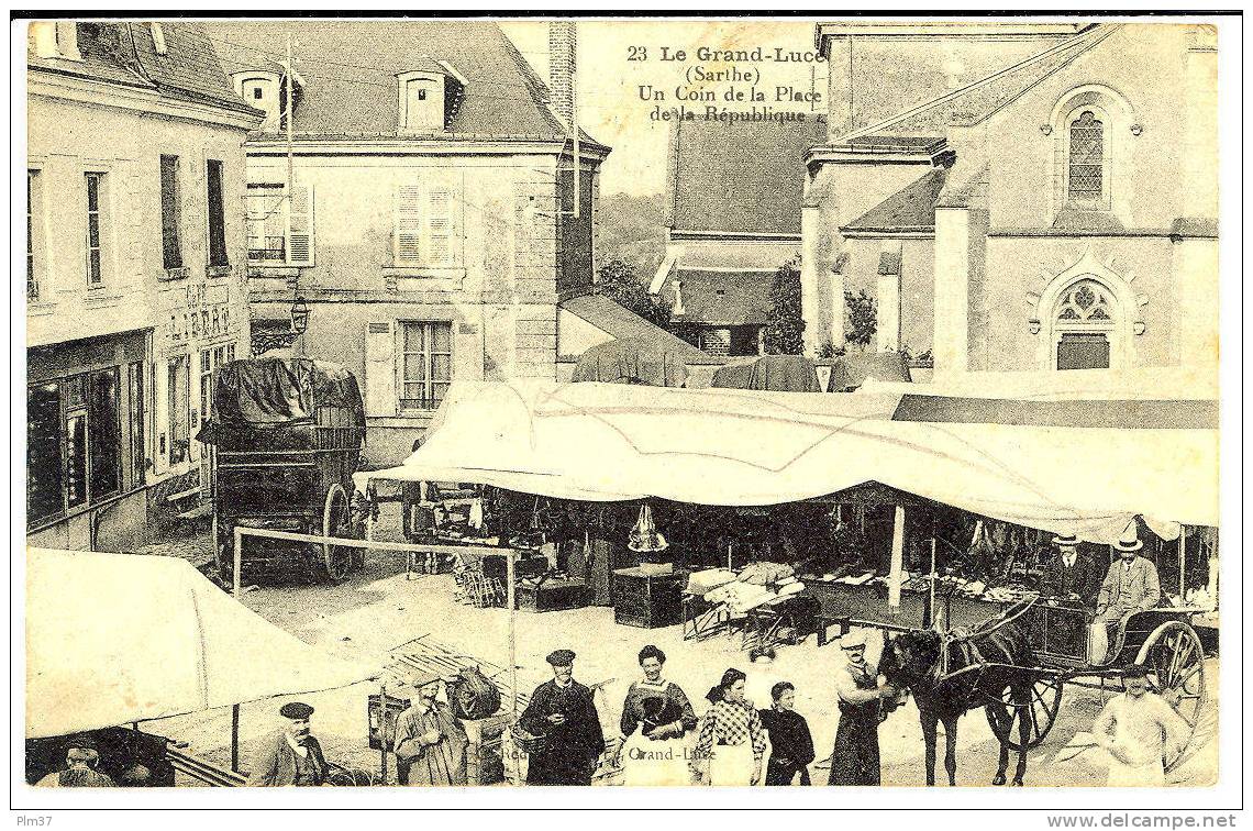 LE GRAND LUCE - Le Marché, Place De La République - Le Grand Luce