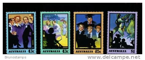 AUSTRALIA - 1991  THE GOLDEN DAYS OF RADIO  SET MINT NH - Mint Stamps