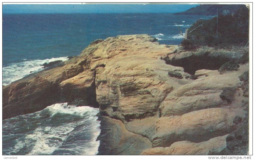 USA – United States – Devils Punch Bowl, Oregon Coast, Unused Chrome Postcard [P6184] - Other & Unclassified