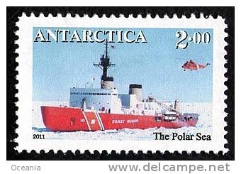 Antarctica Post. The Polar Sea Icebreaker 2011 Single Mint - Other & Unclassified