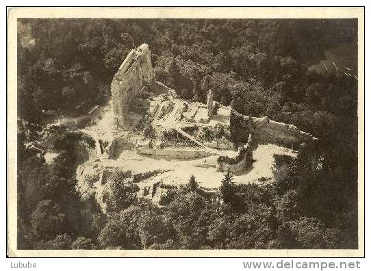 Gelterkinden - Ruine Farnsberg  (Luftbild)       Ca. 1930 - Gelterkinden