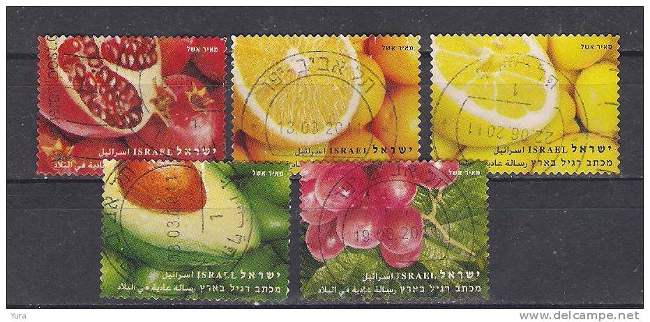 Israel 2011 Fruit  5 Different (a3p18) - Alimentation