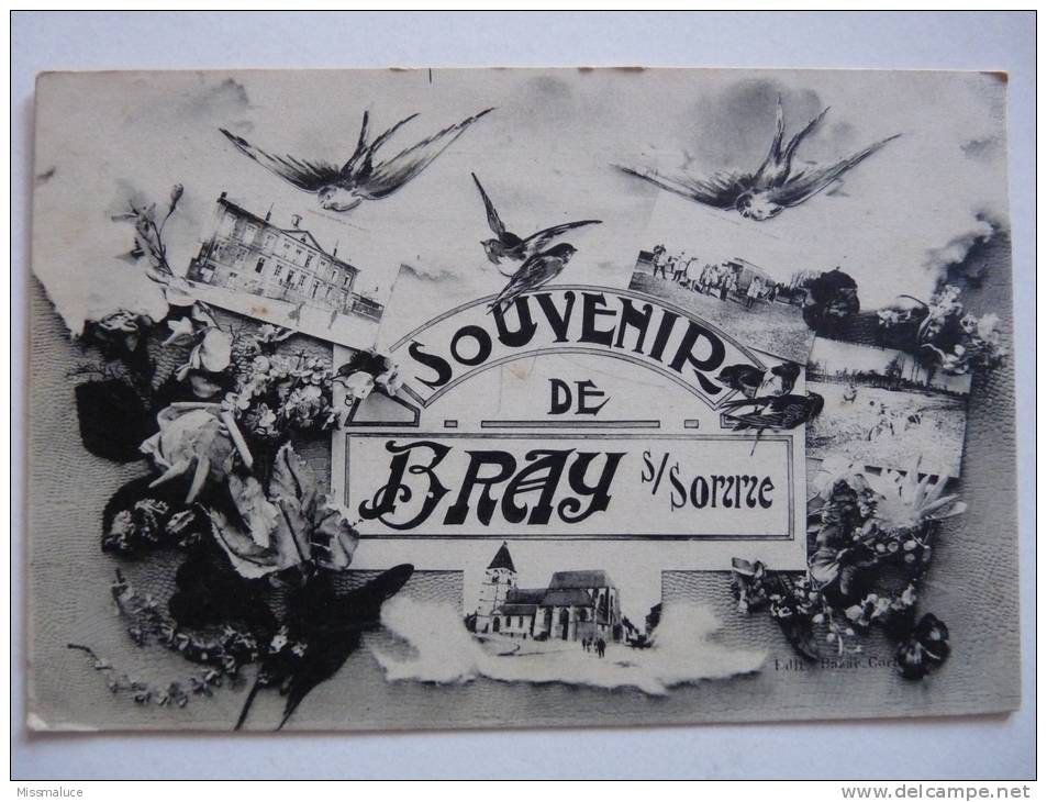 80 SOMME SOUVENIR DE BRAY SUR SOMME - Bray Sur Somme