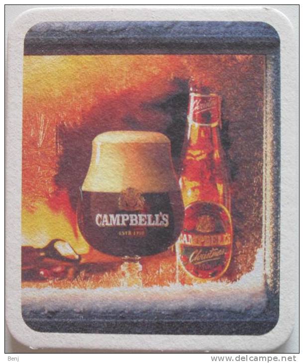 Sous-bock Bierdeckel Bierviltje Coaster CAMPBELL´S CHRISTMAS (GE) - Sous-bocks