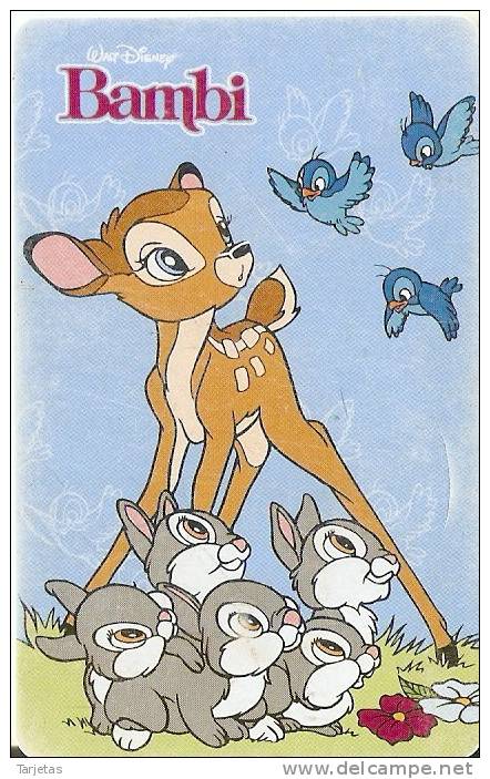 TARJETA DE ARGENTINA DE DISNEY DE BAMBI - Argentinien