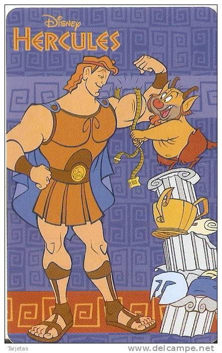 TARJETA DE ARGENTINA DE DISNEY DE HERCULES - Argentine