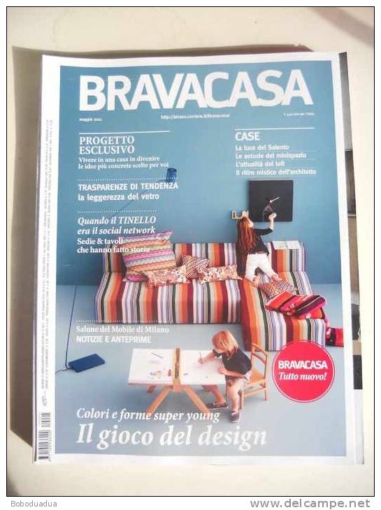 RIVISTA BRAVACASA N.5 MAGGIO 2011 - House, Garden, Kitchen