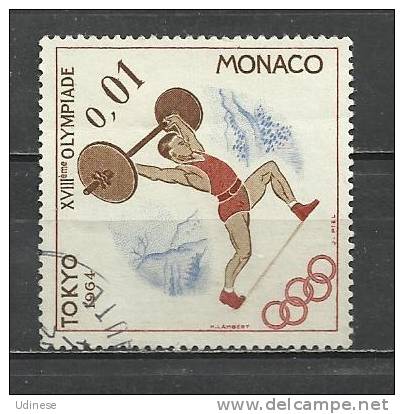 MONACO 1964 - OLYMPIC GAMES 1 - USED OBLITERE GESTEMPELT - Summer 1964: Tokyo