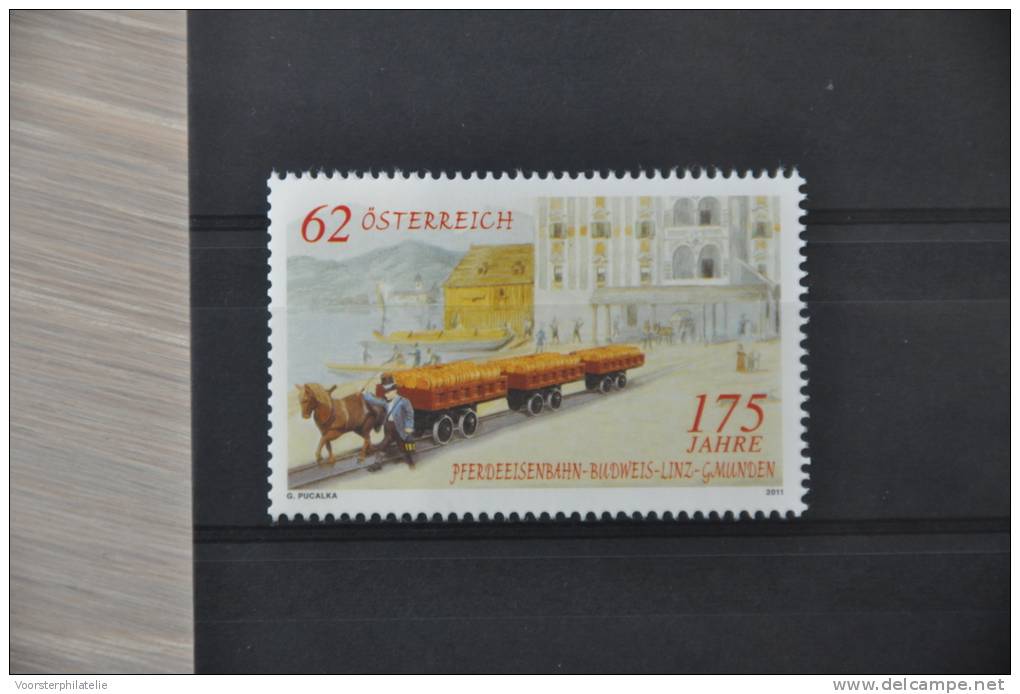 C 110 ++ OOSTENRIJK ÖSTERREICH AUSTRIA AUTRICHE 2011 HORSE PFERD CHEVALLE PAARD VERY FINE MNH ** - Nuevos