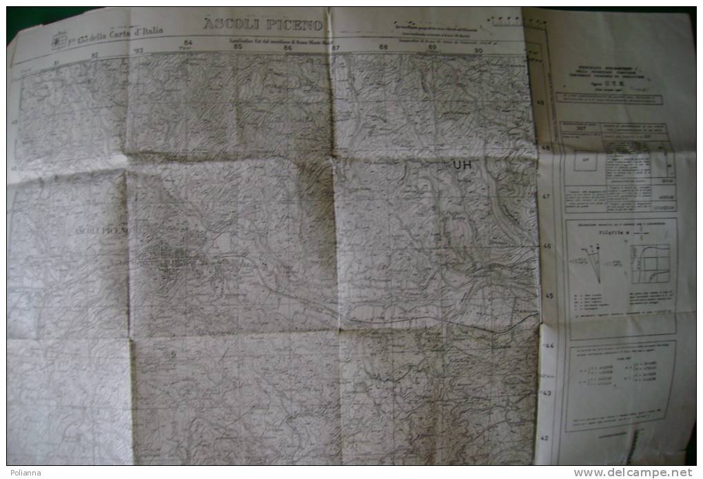 C0471 -  CARTINA - F.68 Carta D´Italia - CARMAGNOLA - Istit.Geografico Militare 1954 - Topographische Kaarten