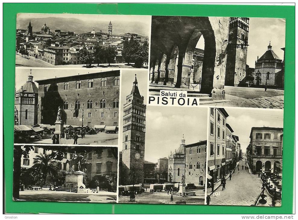 SALUTI DA PISTOIA  ( 6 VUES ) - Pistoia