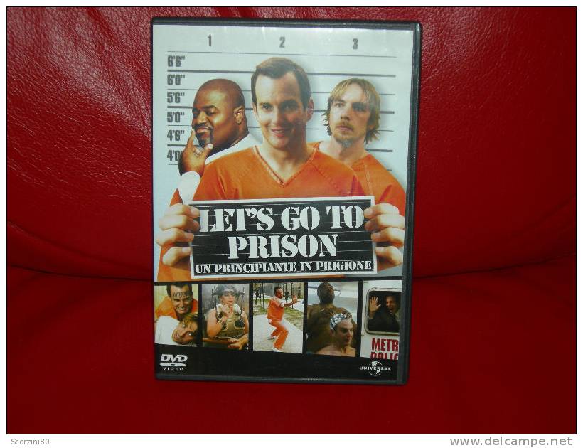 DVD-LET'S GO TO PRISON Un Principiante In Prigione - Comedy