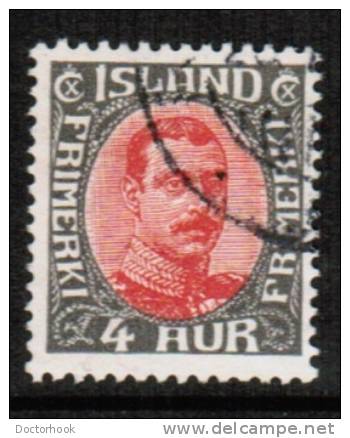 ICELAND   Scott #  110  VF USED - Oblitérés