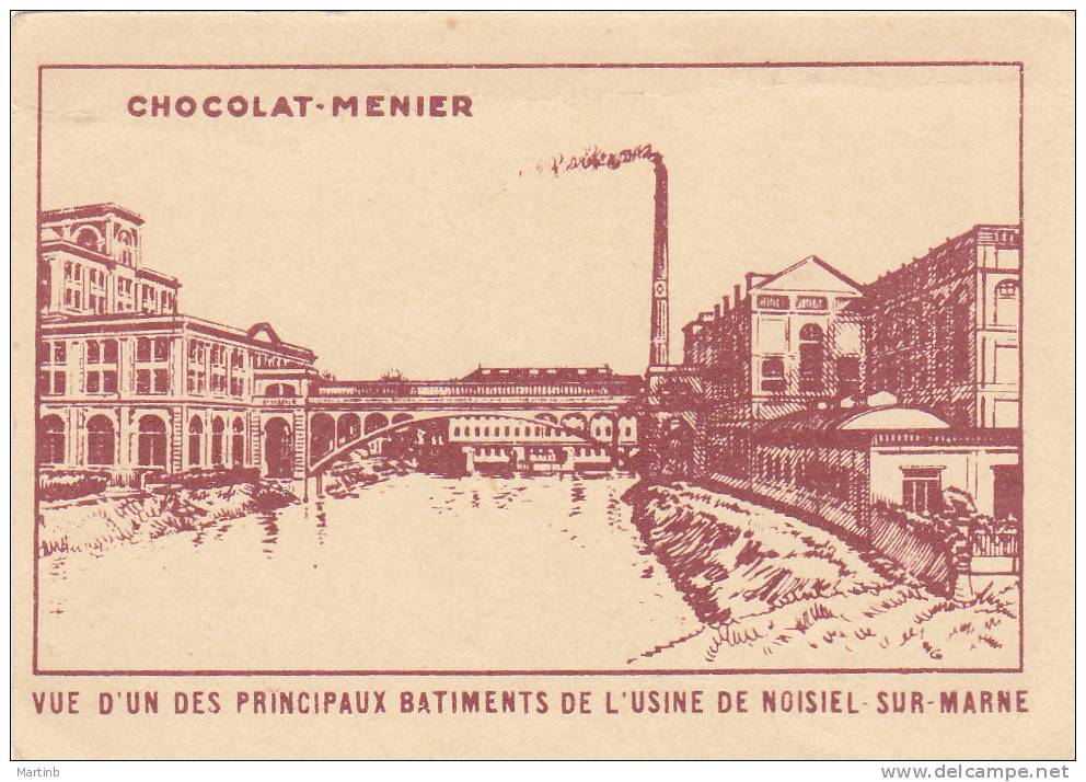 CHROMO  Image Chocolat MENIER  MOSCOU  Parc De La Culture  N° 650 - Menier