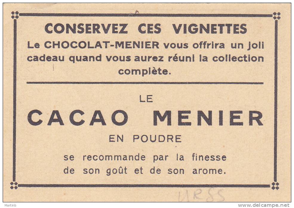 CHROMO  Image Chocolat MENIER   DETSKOE SELO  L' Ermitage N° 630 - Menier