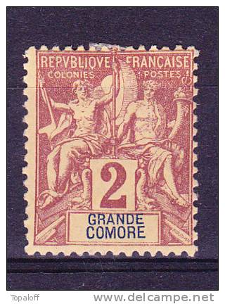 Grande Comore N° 2  Neuf Charniere - Unused Stamps