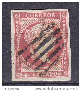 Spain 1855 Mi. 32b     4 Cs Queen Königin Isabella II. - Gebruikt