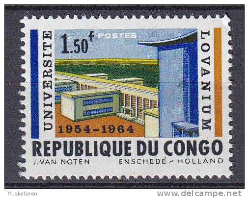 Democratic Republic Of Congo 1964 Mi. 156     1.50 Fr Lovanium-Universität, Leopoldville MNH** - Nuovi