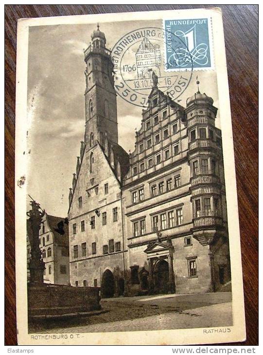 == Rothenburg  - SST 1956 - Rothenburg O. D. Tauber