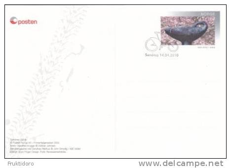 Norway Postal Stationery 2010 Oslo 2010 Sandnes 150 Years First-Day Cancellation - Postal Stationery