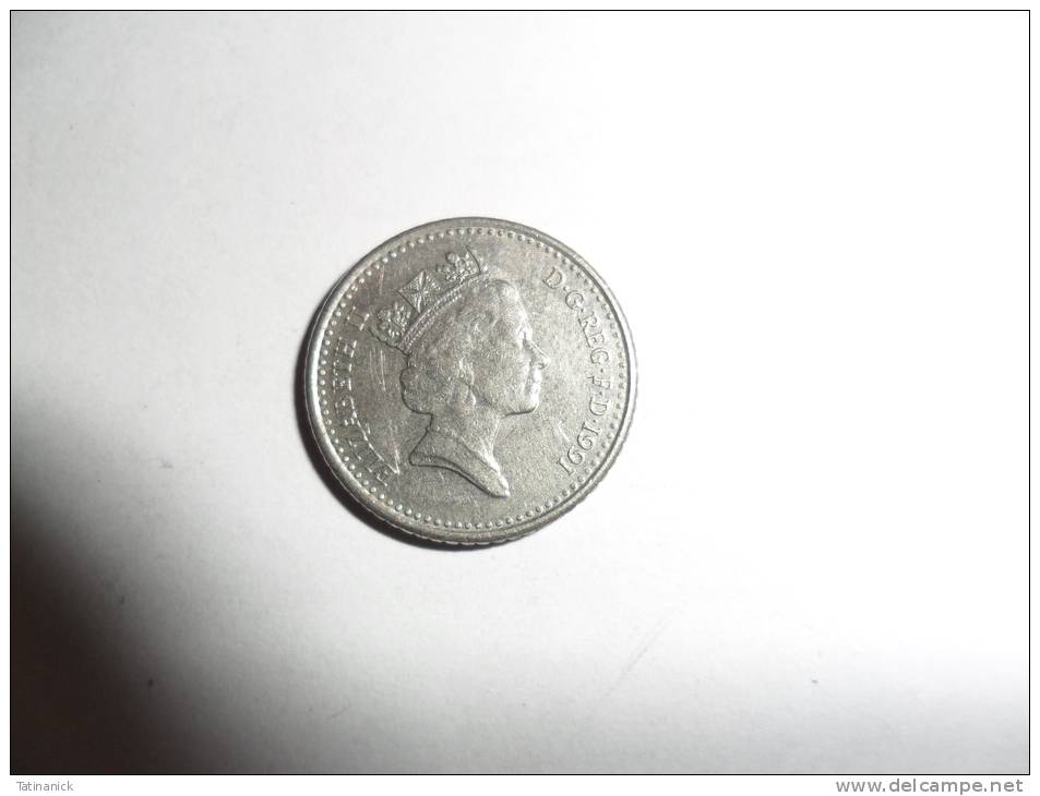 5 Pence 1991 - 5 Pence & 5 New Pence