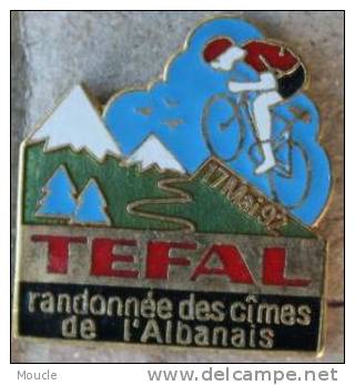 RANDONNE DES CIMES DE L'ALBANAIS 17 MAI 92 - TEFAL - VELO - CYCLISTE - Cycling