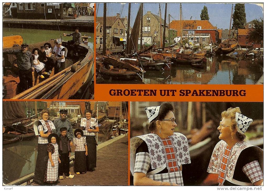 CP De SPAKENBURG " Groeten Uit Spakenburg " . - Spakenburg