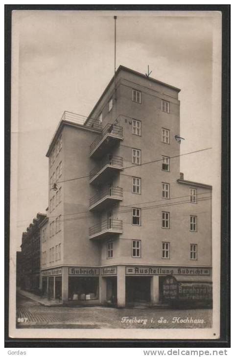 Germany - Freiberg - Hochhaus - Ausstelung Kubricht - Freiberg (Sachsen)