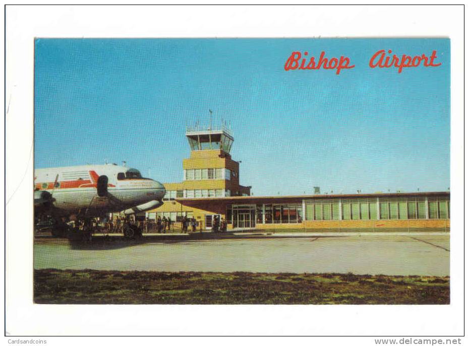 Flint - Michigan : Bishop Airport With Aeroplane - Flint