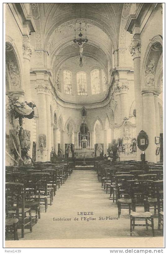 Leuze - Interieur De L'Eglise St-Pierre - Leuze-en-Hainaut