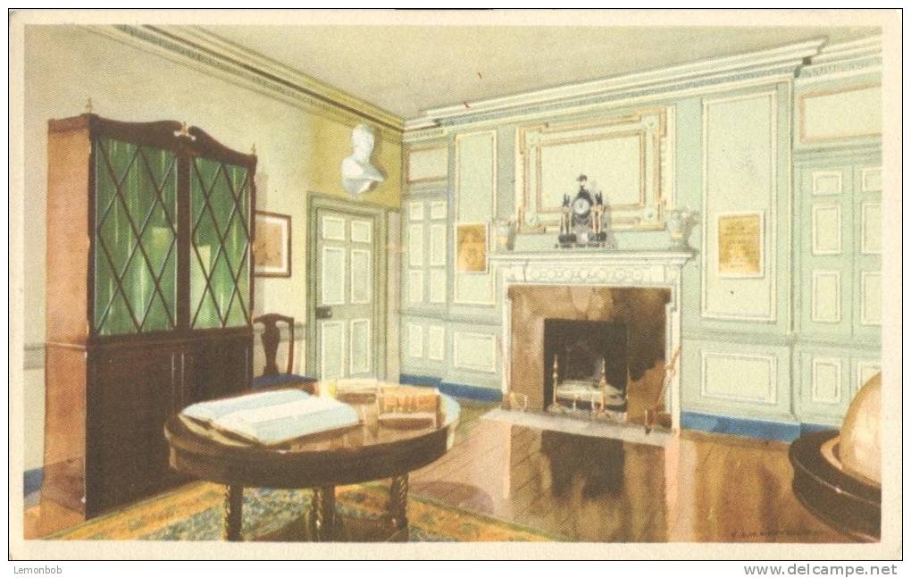 USA – United States – The Library At Mount Vernon, VA, 1934 Unused Postcard [P6205] - Altri & Non Classificati