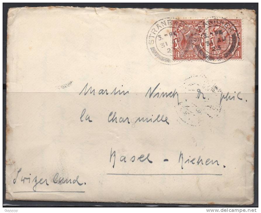 Grande Bretagne - Lettre - 1923 - Briefe U. Dokumente