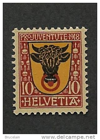 SUISSE  -  N°  168  - * - Cote 10  € - Unused Stamps