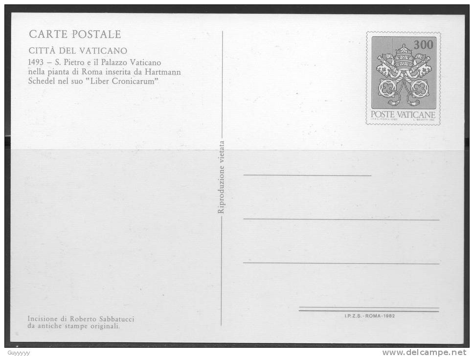Vatican - Pochette De 4 Entiers Postaux Neufs - 1982 - Entiers Postaux