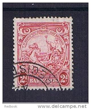 RB 772 - 1939 Barbados 2d Claret Or Carmine? SG 250c Or 250d - Fine Used Stamp - Barbados (1966-...)