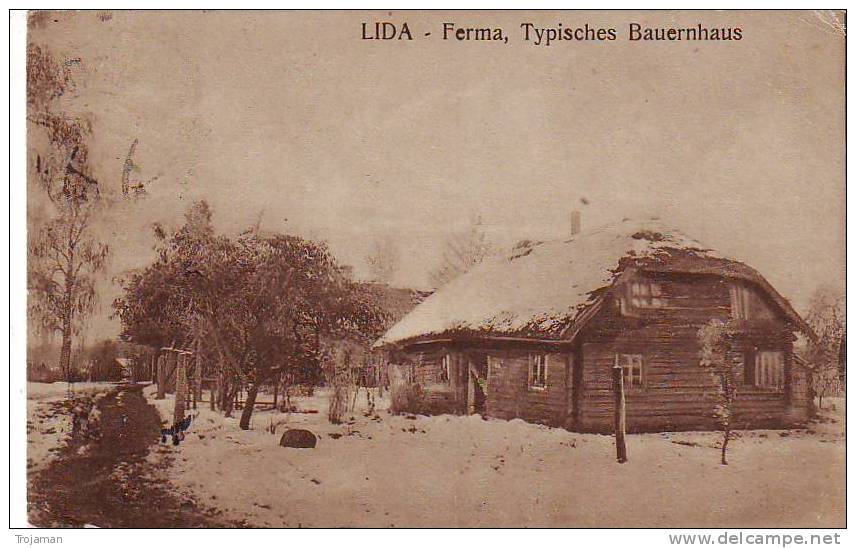 LIDA-FERMA,TYPISCHES BAUERNHAUS. - Rusia