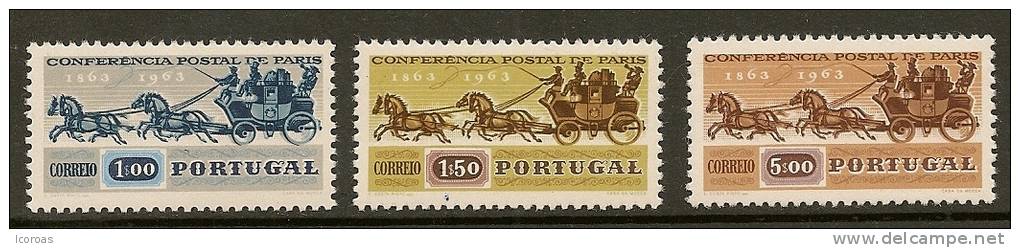 Post; Paris;horses;cars. - Unused Stamps