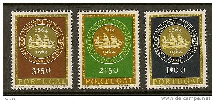 BNU; Banks; Money;boats - Unused Stamps