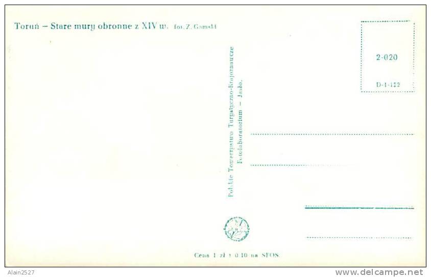 TORUN - Stare Mury Obronne Z XIV W. For Z. Gamskt - Polonia