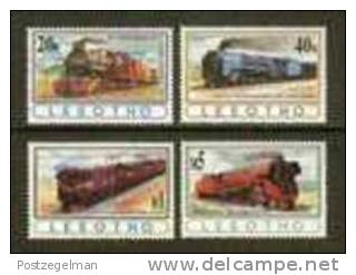 LESOTHO Mint Never Hinged Stamp(s) Locomotives 4 Values - Trains