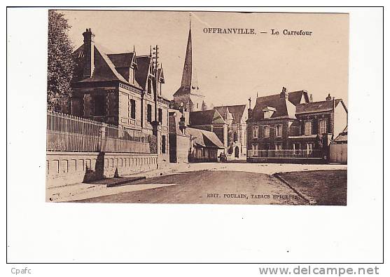 Carte 1925 OFFRANVILLE / LE CARREFOUR - Offranville