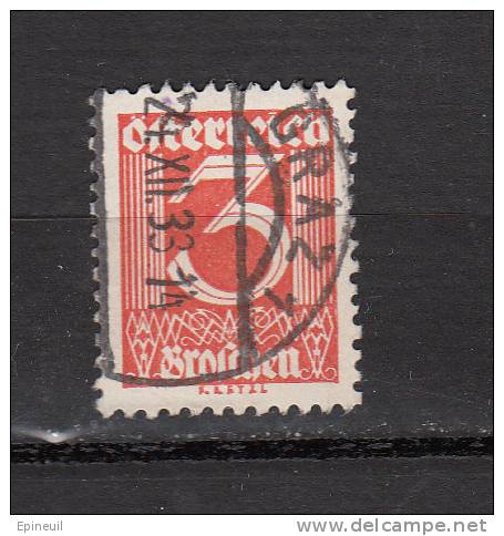 AUTRICHE ° N° 333  YT - Used Stamps