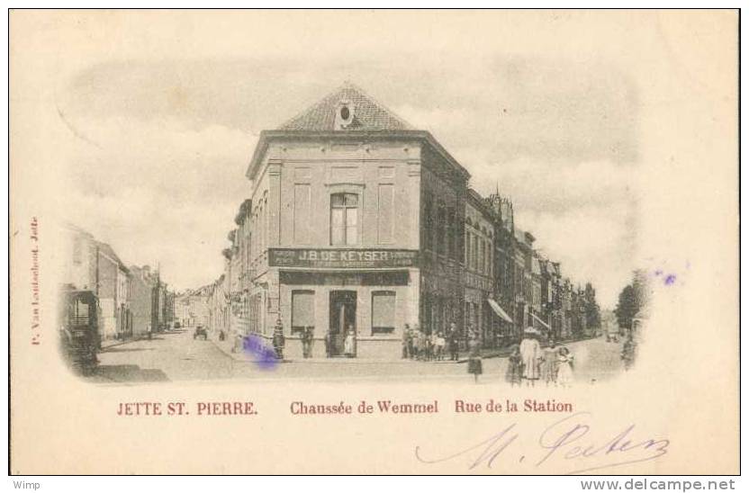 Jette - Chaussée De Wemmel Et Rue De La Station JB DE KEYSER - Jette