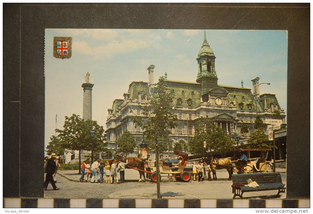 CANADA QUEBEC  PLACE JACQUES CARTIER  HOTEL DE VILLE - Québec - La Cité